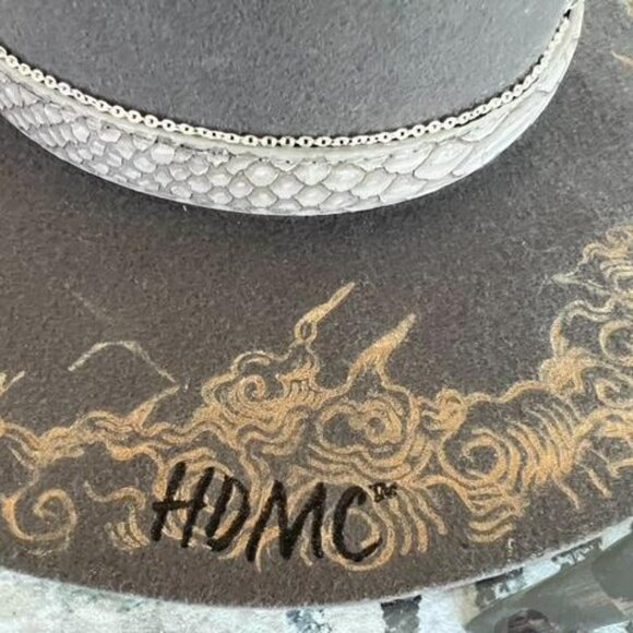 New Harley Davidson Motorcycle Club Panama Wool Hat